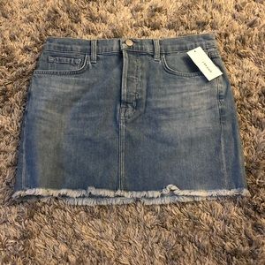 J Brand Bonny Mid-Rise Mini Skirt Size 26